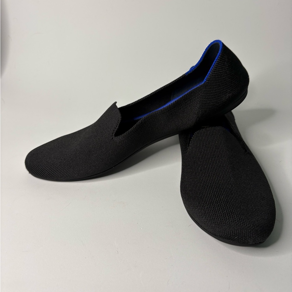 EUC. Women’s Rothy’s Black Slip-On Loafers